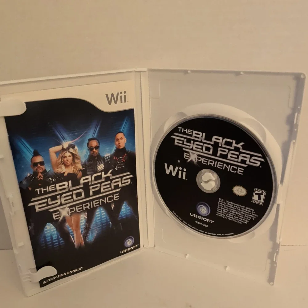 The Black Eyed Peas Experience Nintendo Wii Game CIB Ubisoft Dance Party